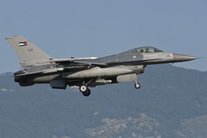 aviano august 25  2011 oup721 f 16a 682 6thsquadron al azraq ab  jordan emergency rtb